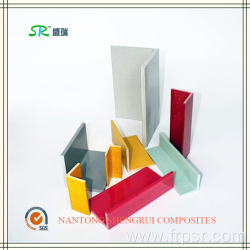 High Strength Fiberglass Frp Grp pultruded profiles